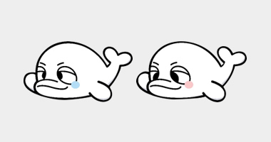 イルル君＆ルルカちゃんイラスト